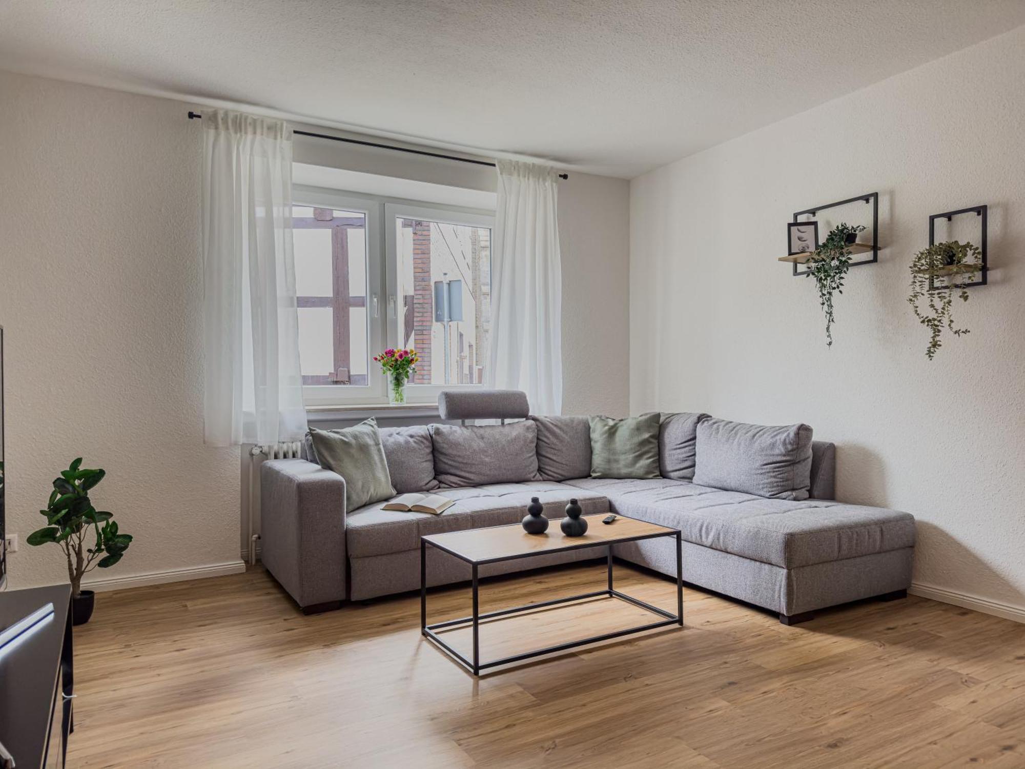 Homelystays Stilvolles Apartment An Der Kirche Lemförde Exterior foto